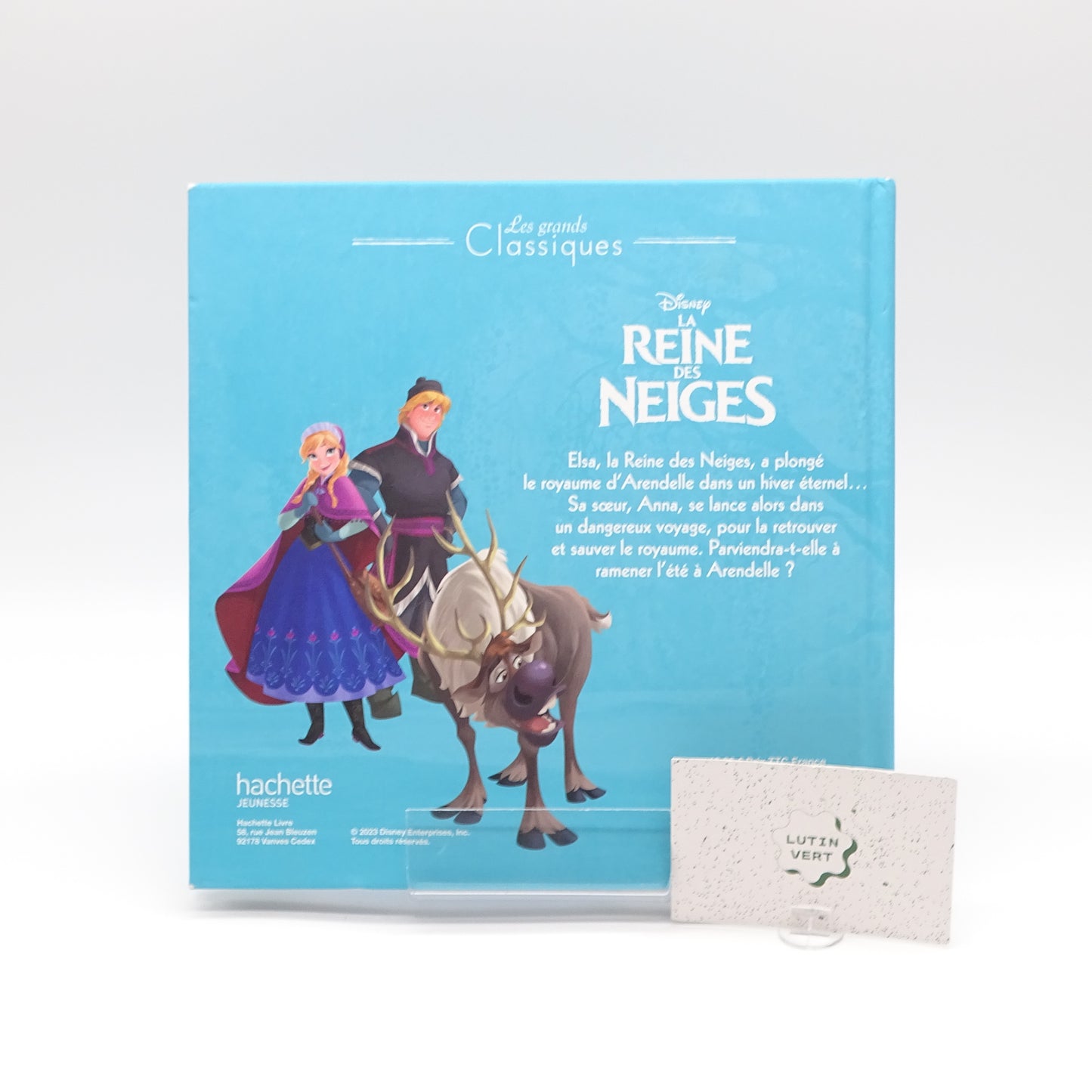 La reine des neiges livre HACHETTE - Dès 3 ans | Ref 15241