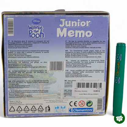 Junior Memo « Winnie the Pooh » d'occasion CLEMENTONI - Dès 4 ans | Ref 9131