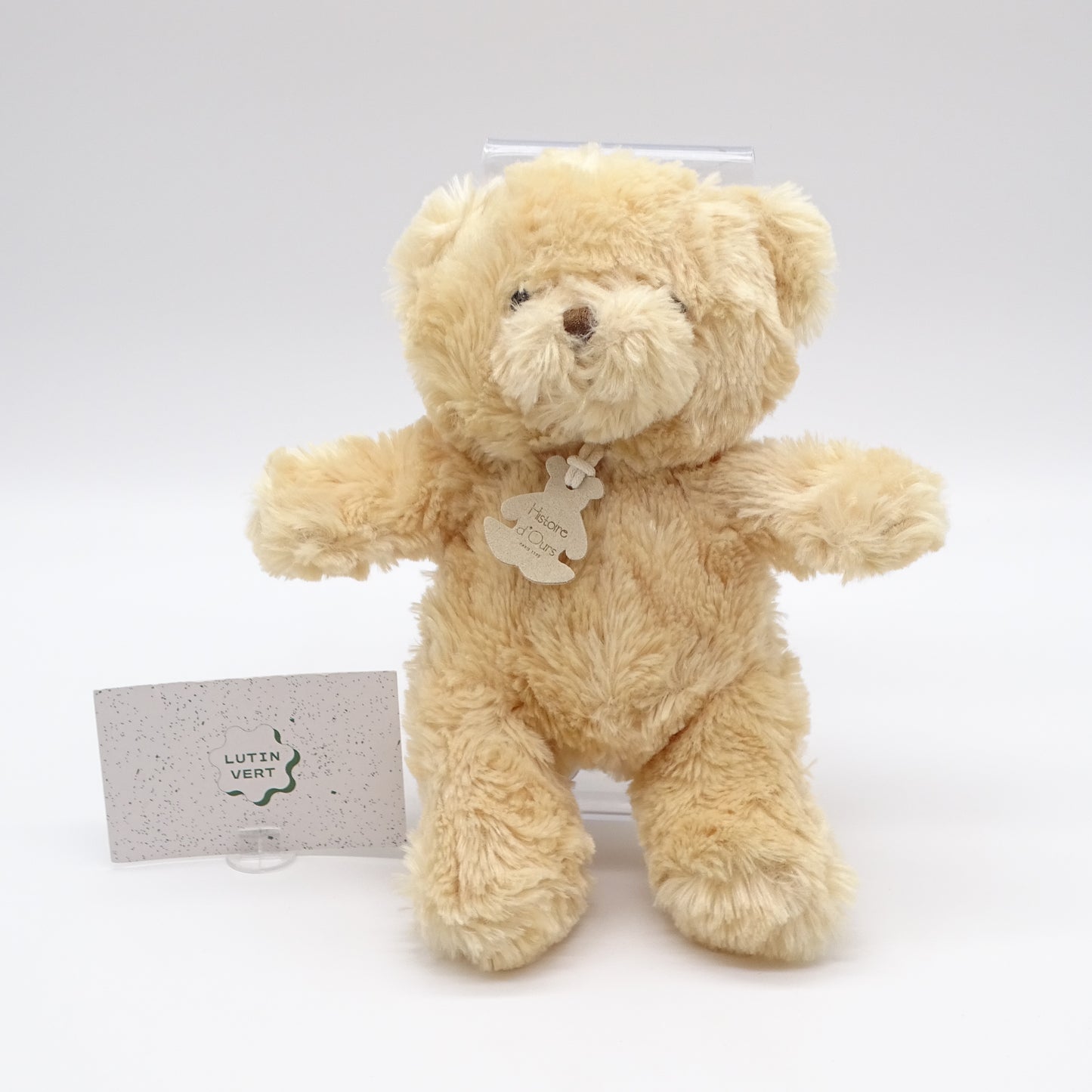 Ourson doux beige crème  HISTOIRE D’OURS - Dès 1 an | Ref 15244