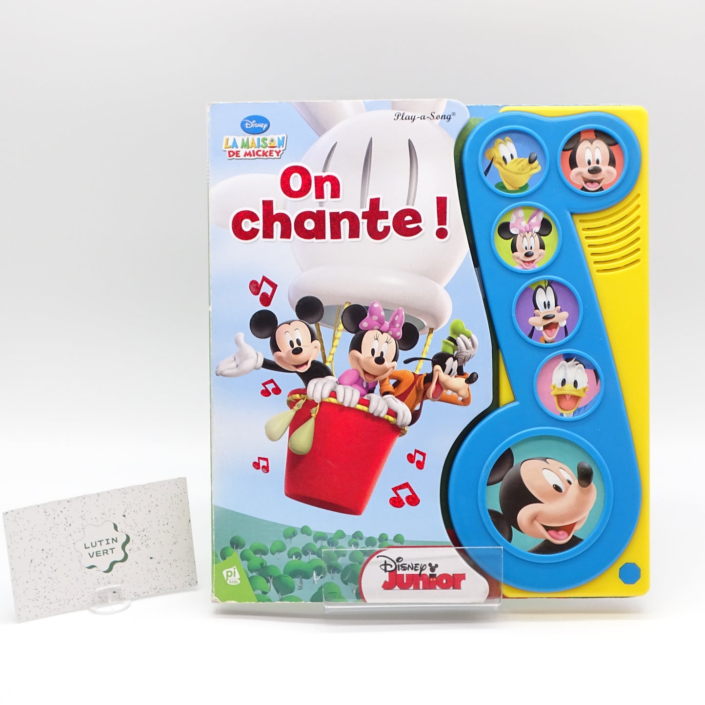 Livre « La maison de Mickey : On chante » DISNEY  - Dès 3 ans | Ref 15256