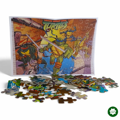 Puzzle « Teenage Mutant Ninja Turtles » d'occasion MB PUZZLE - Dès 6 ans | Ref 11449