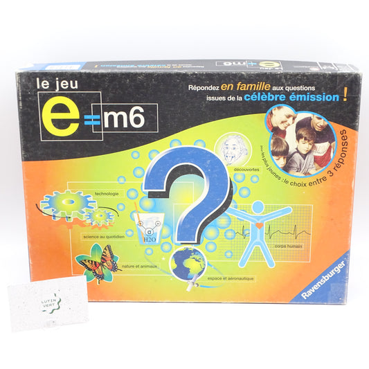 Le Jeu E=M6 RAVENSBURGER - Dès 8 ans | Ref 15262