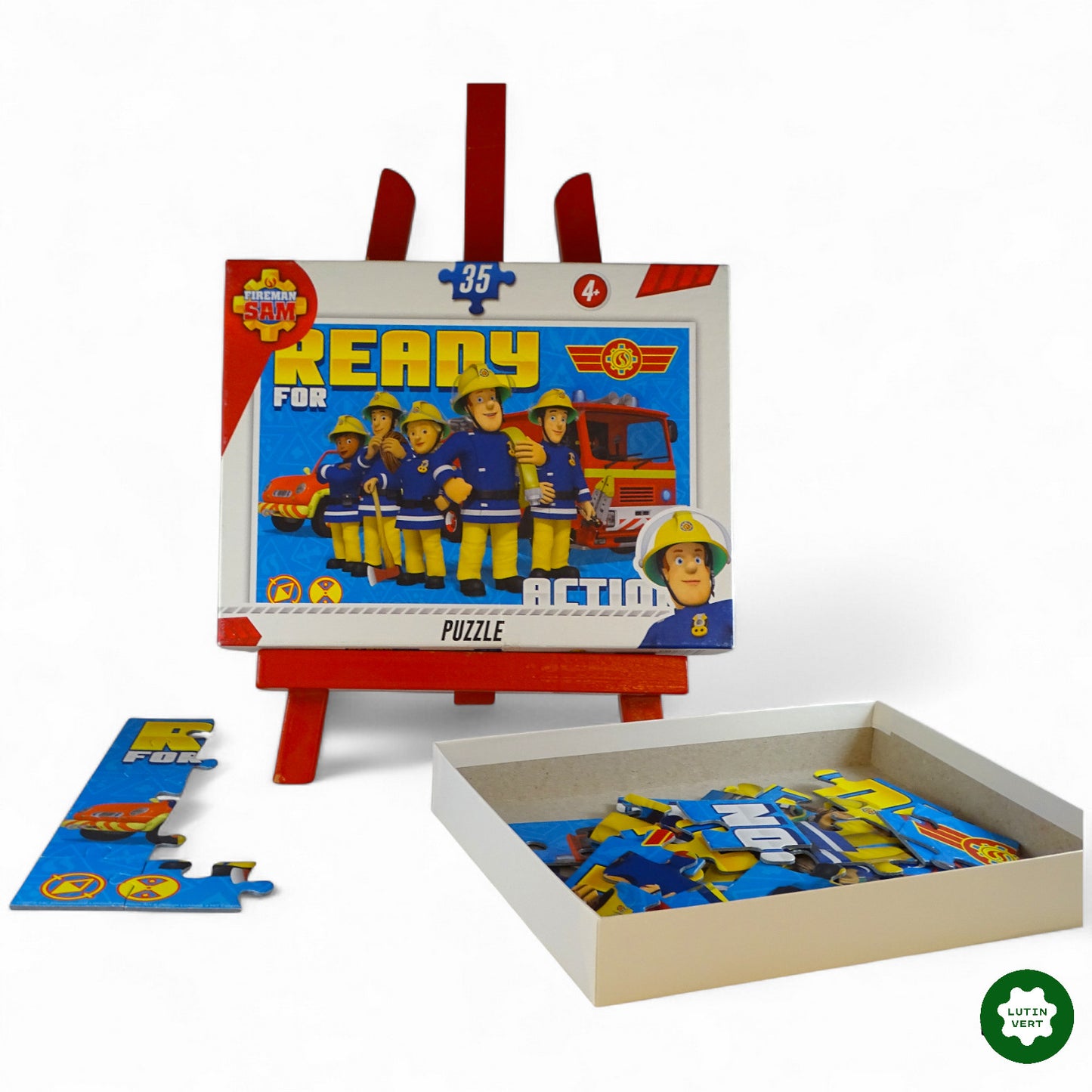 Puzzle « Fireman Sam » d'occasion HIT - Dès 4 ans | Ref 11467