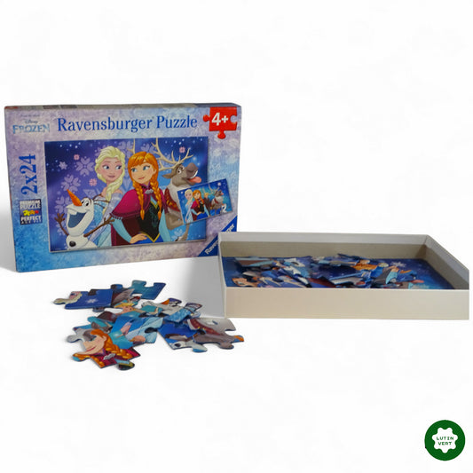 2 puzzles « Frozen » d'occasion RAVENSBURGER - Dès 3 ans | Ref 11466