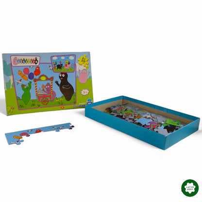 2 puzzles « Barbapapa » d'occasion DUJARDIN - Dès 3 ans | Ref 11465