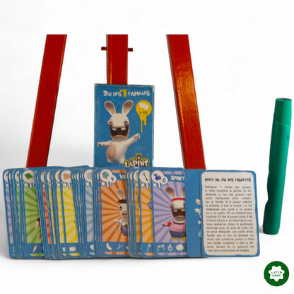 Jeu des 7 familles « Lapins Crétins » d'occasion FRANCE CARTES - Dès 6 ans | Ref 11460