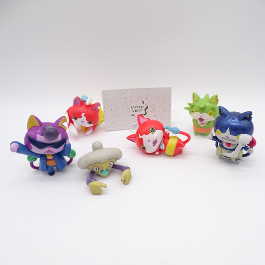 Lot de 6 figurines Yo-Kai Watch HASBRO - Dès 3 ans | Ref 15301