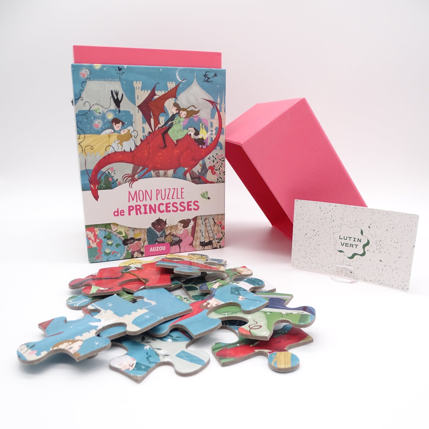 Mon Puzzle de Princesse 54 pièces  AUZOU - Dès 4 ans | Ref 15306