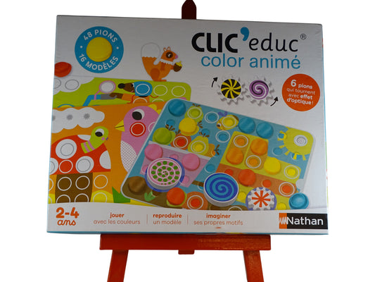 CLIC’ educ color animé d'occasion NATHAN - Dès 2 ans | Ref 11497