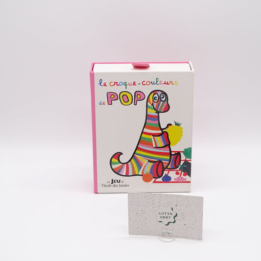 Le Croque-couleurs de POP  UN JEU DE L’ÉCOLE DES LOISIRS  - Dès 3 ans | Ref 15316