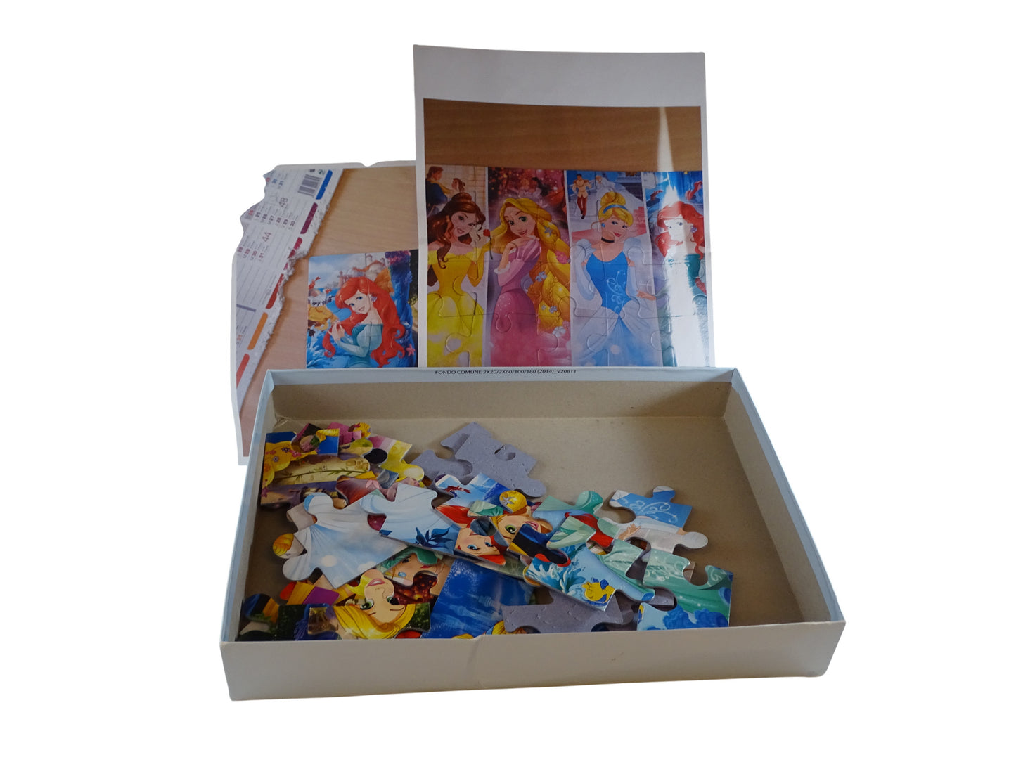 2 puzzles « Princess Disney » d'occasion CLEMENTONI - Dès 3 ans | Ref 11491