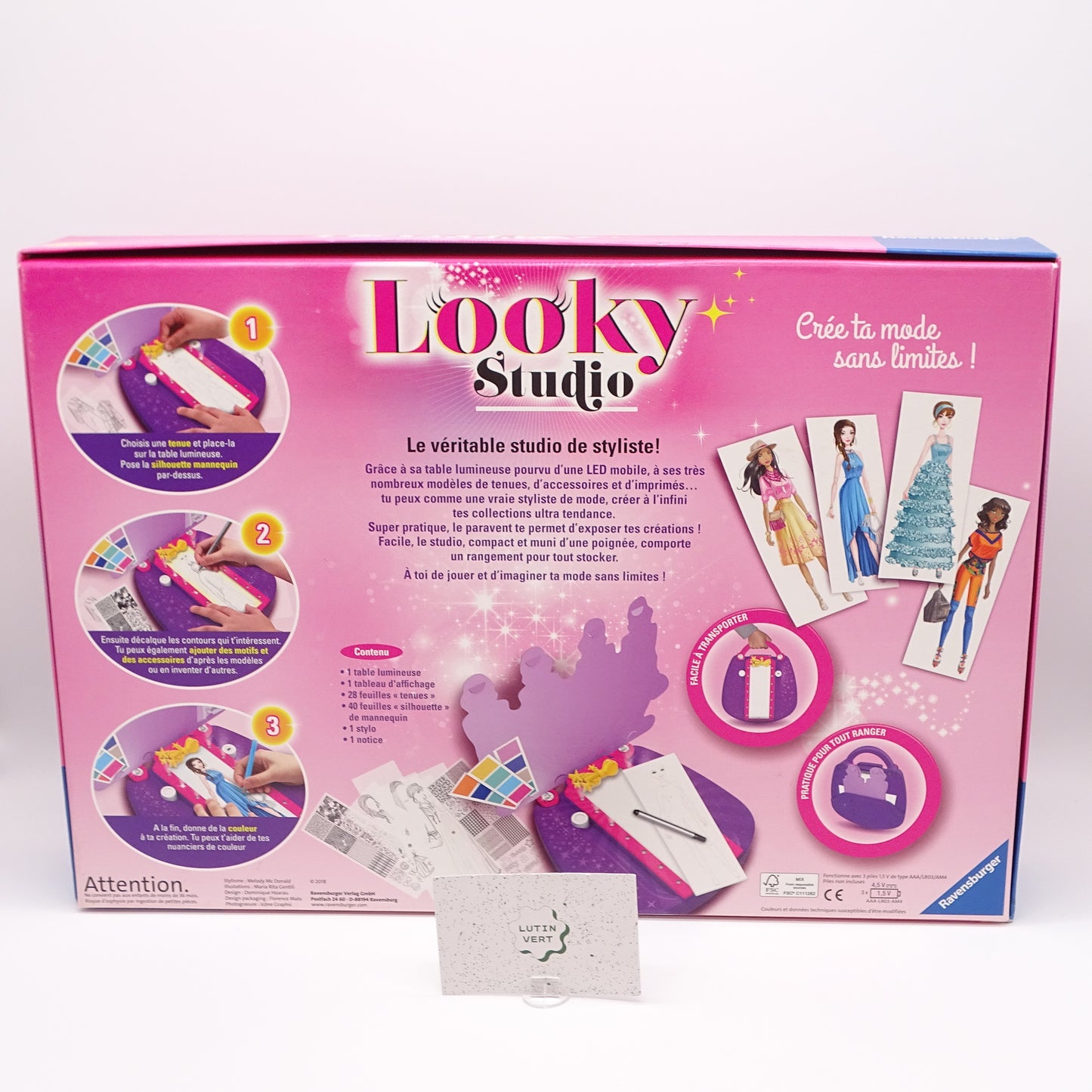 Looky Studio RAVENSBURGER - Dès 6 ans | Ref 15308