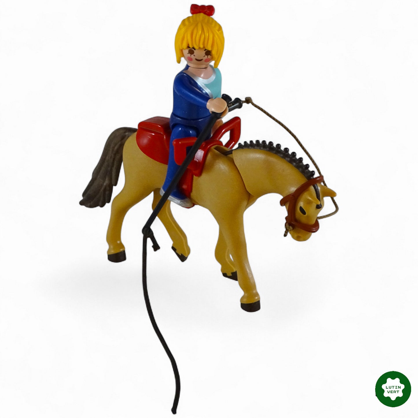 Cheval voltige et cavalière 6933 d'occasion PLAYMOBIL - Dès 4 ans | Ref 11527