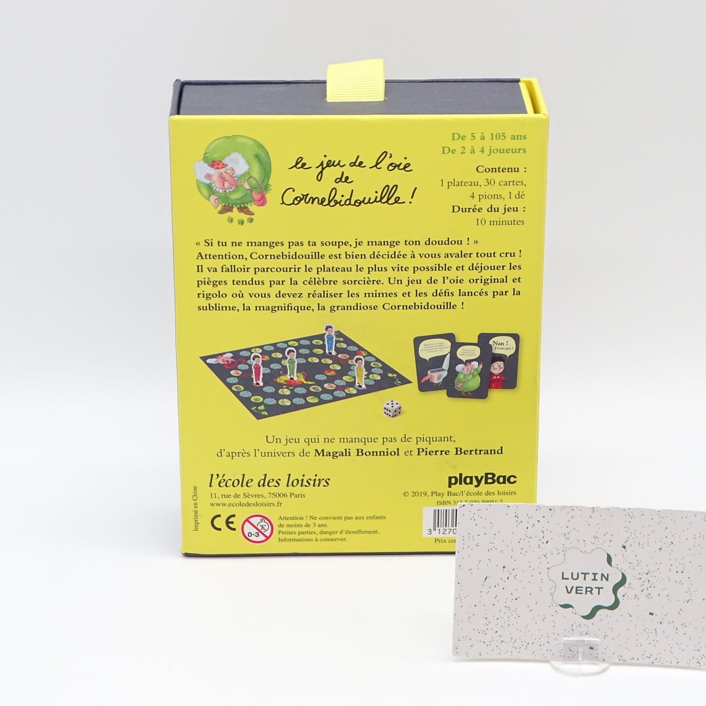 Le Jeu de l’oie de cornebidouille ! ECOLE DES LOISIRS  - Dès 5 ans | Ref 15322