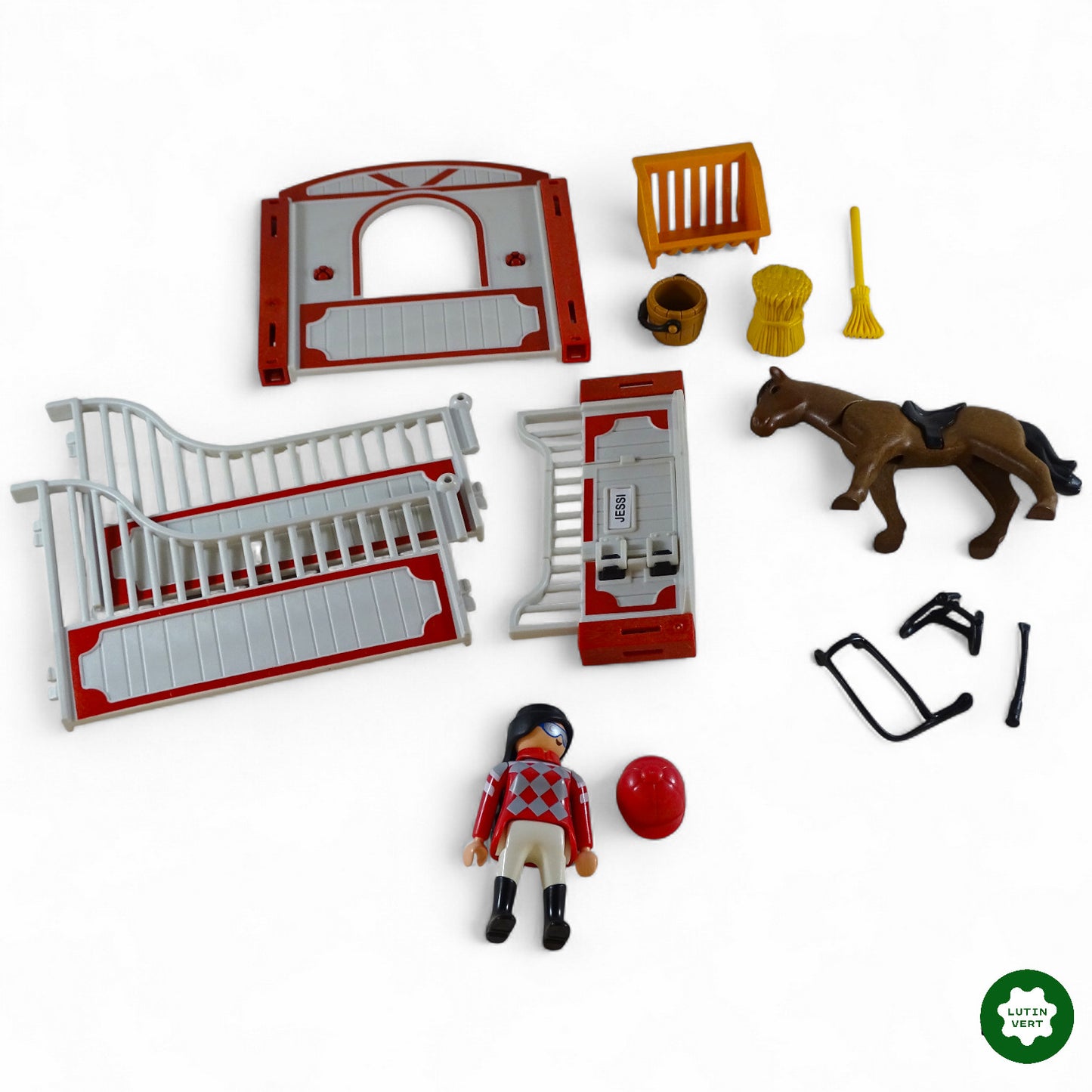 Pur sang arabe et jockey
5112 d'occasion PLAYMOBIL - Dès 4 ans | Ref 11529