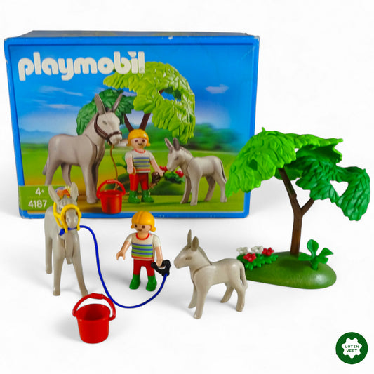 L’âne et son ânon 4187 d'occasion PLAYMOBIL - Dès 4 ans | Ref 11534