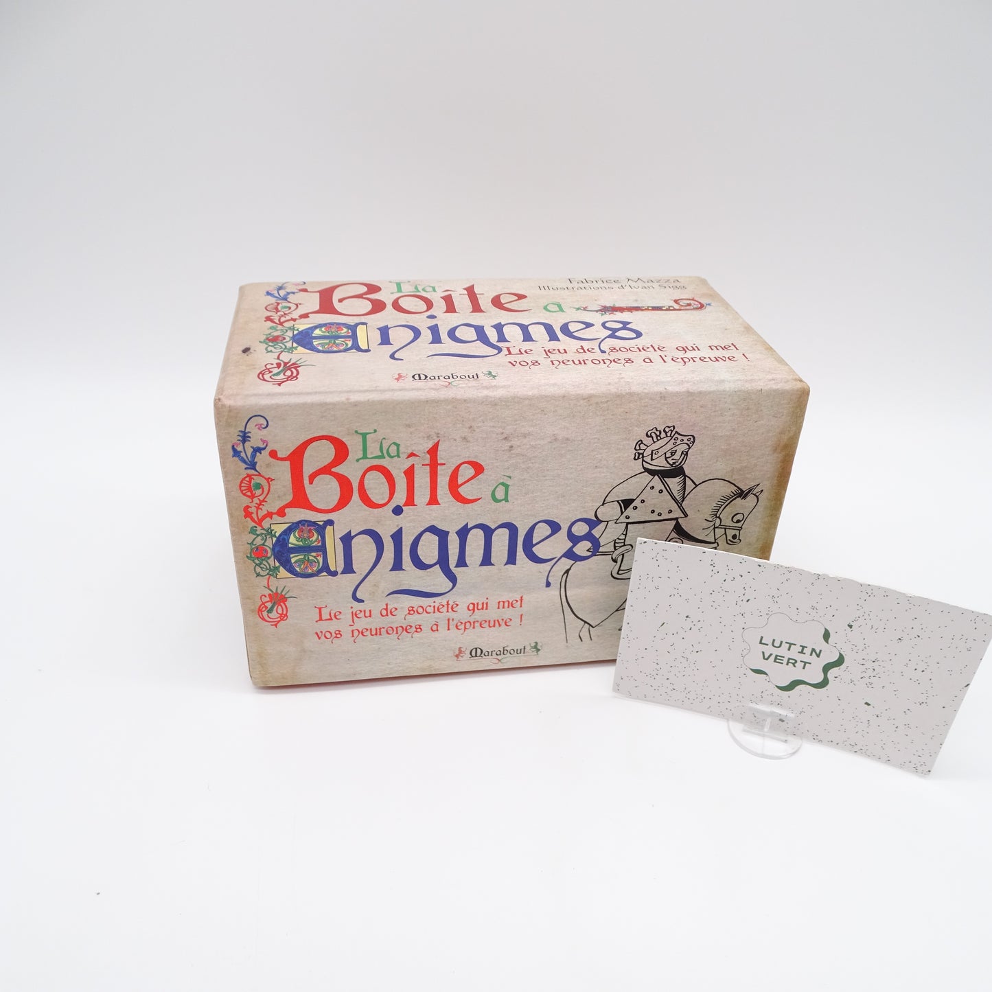 La Boîte Enigmes MARABOUT - Dès 12 ans | Ref 15335