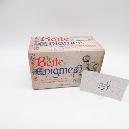 La Boîte Enigmes MARABOUT - Dès 12 ans | Ref 15335
