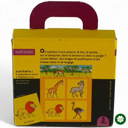 Loto animaux d'occasion NATHAN - Dès 3 ans | Ref 11561