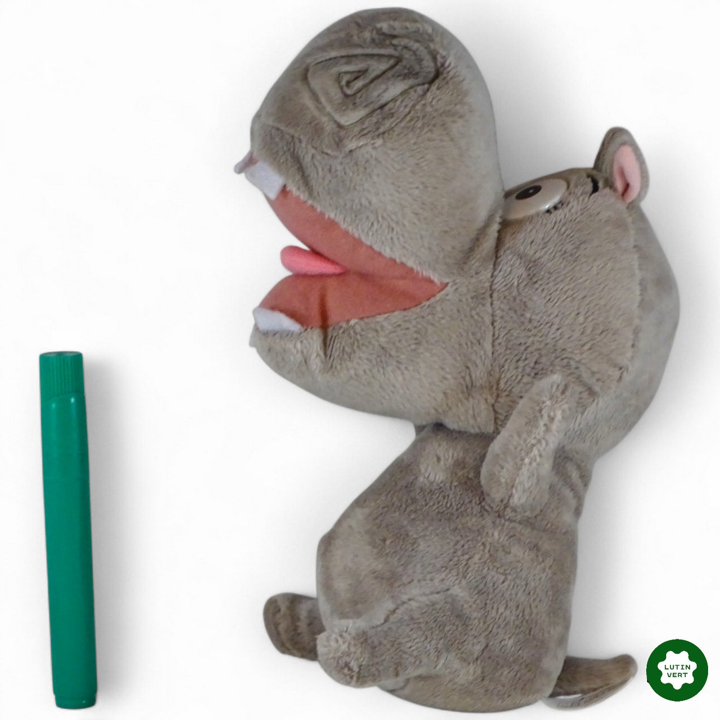 Peluche hippopotame gris. d'occasion BIG HEADZ - Dès 1 an | Ref 5582