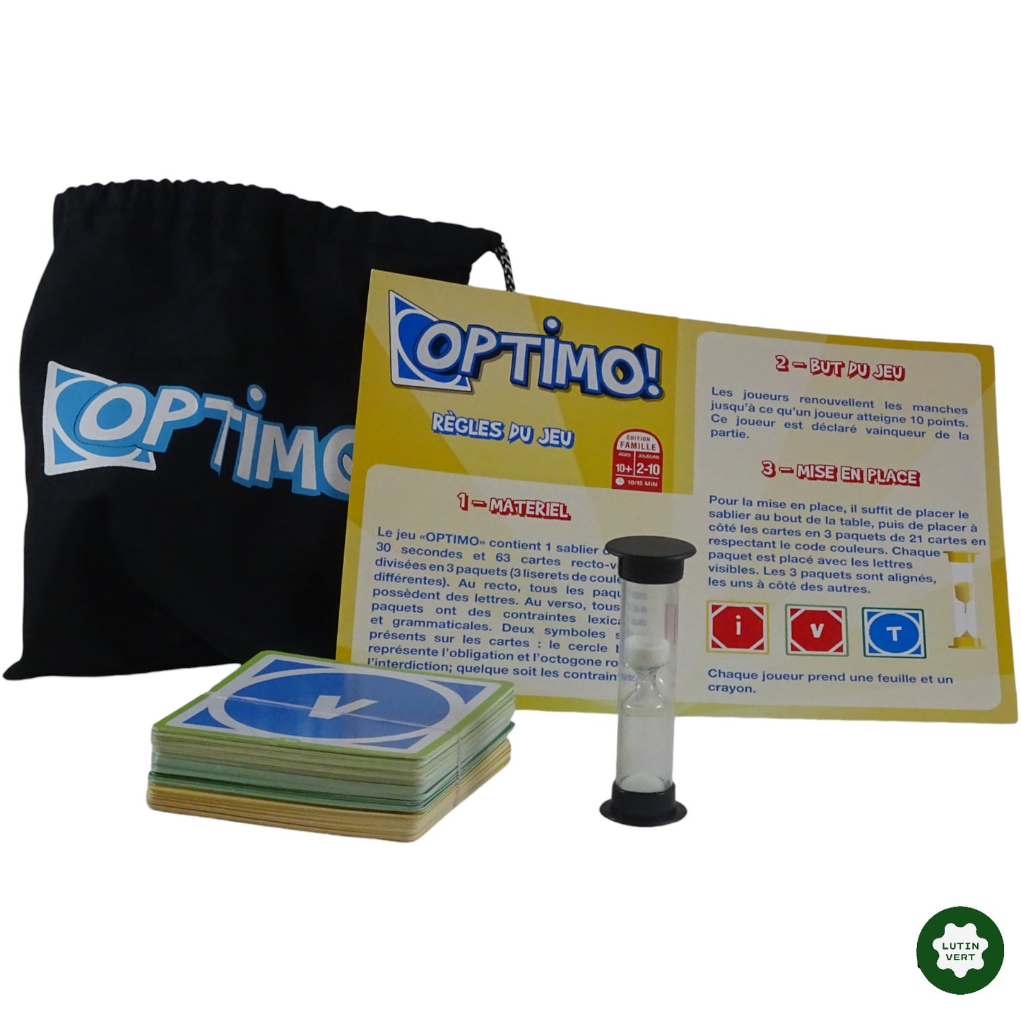 Optimo, Le Bon Mot Au Bon Tempo ! d'occasion TOPI Games - Dès 10 ans | Ref 6741