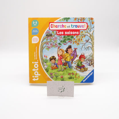 Cherche et Trouve ! Les saisons  RAVENSBURGER - Dès 2 ans | Ref 15344