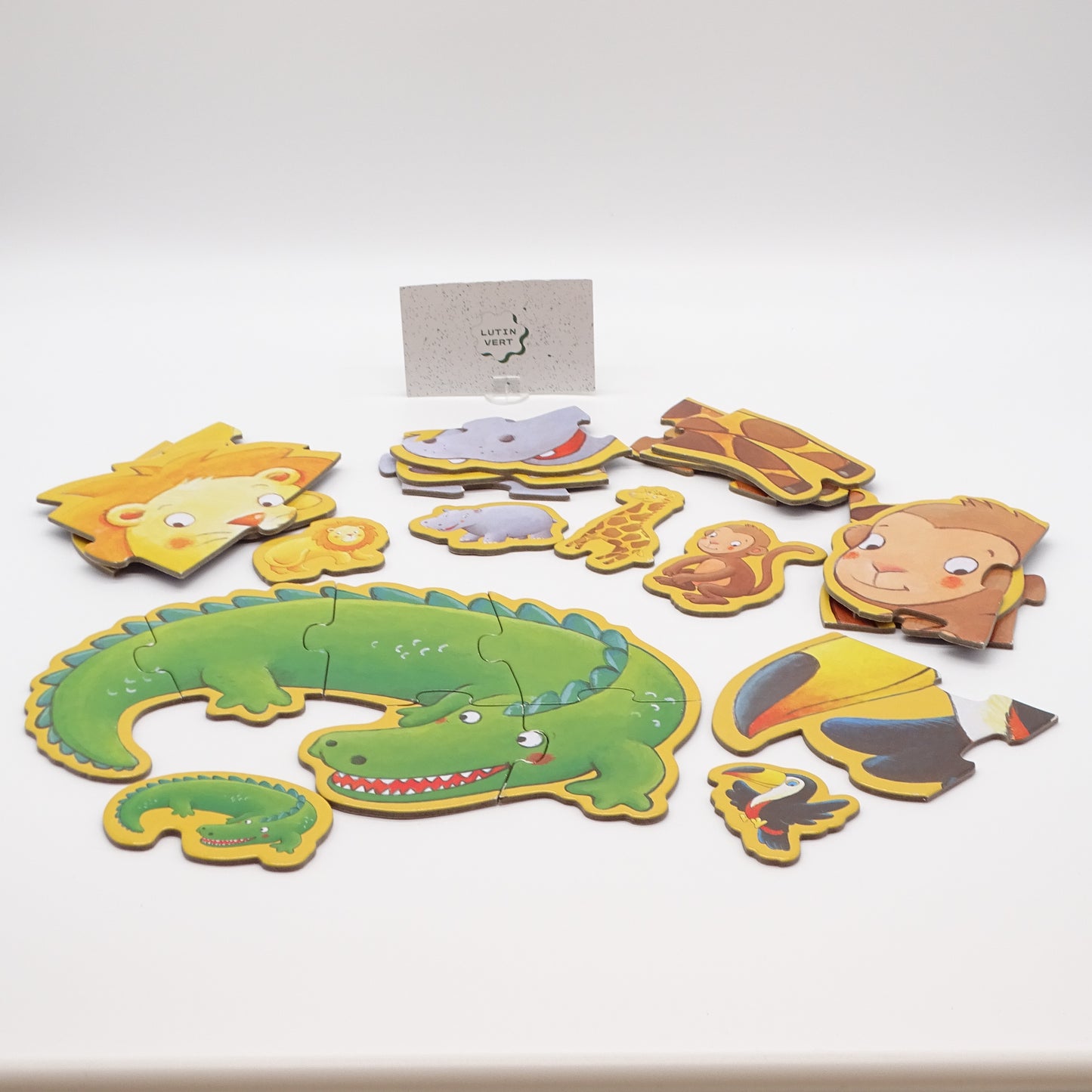 6 puzzles Géants DJECO - Dès 2 ans | Ref 15347