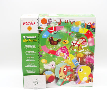 3 Games My Farm  LUDATICA - Dès 3 ans | Ref 15339