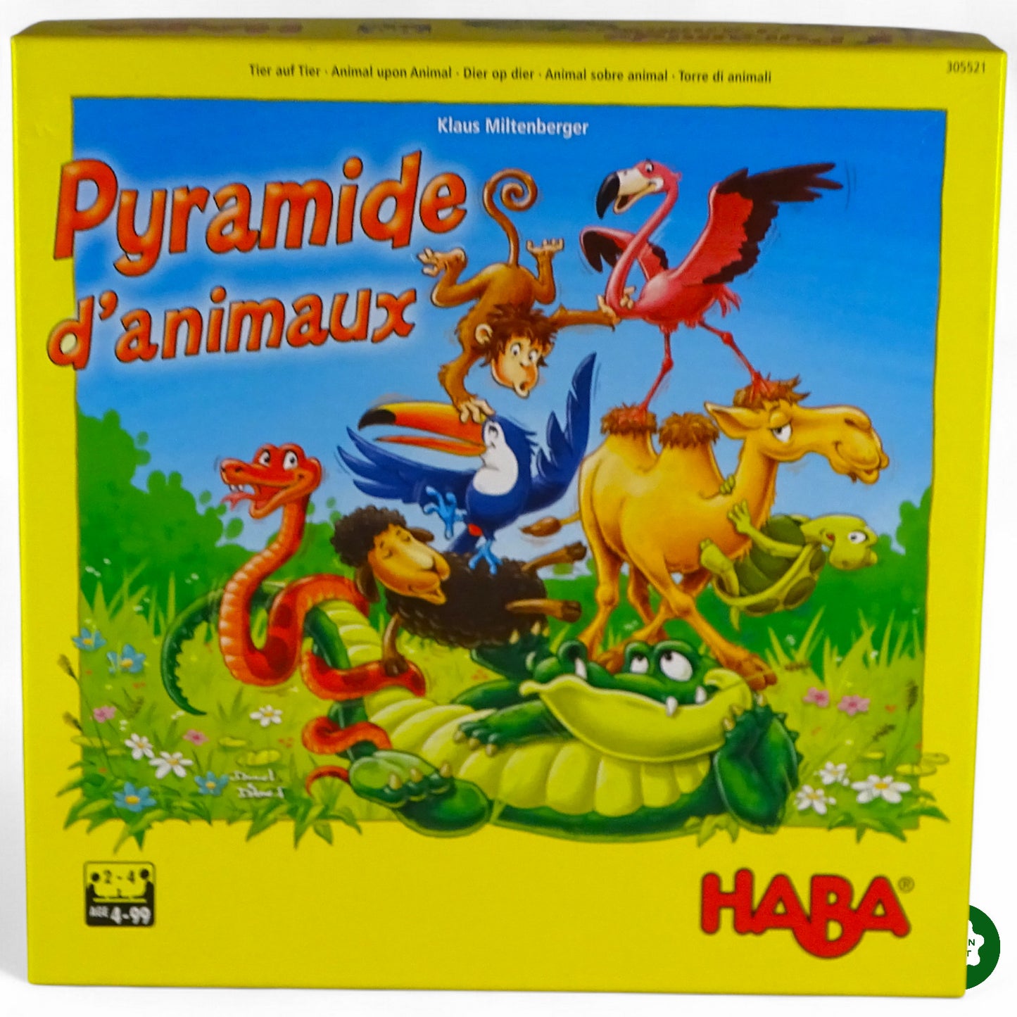 Pyramide animaux.  d'occasion HABA - Dès 4 ans | Ref 11557