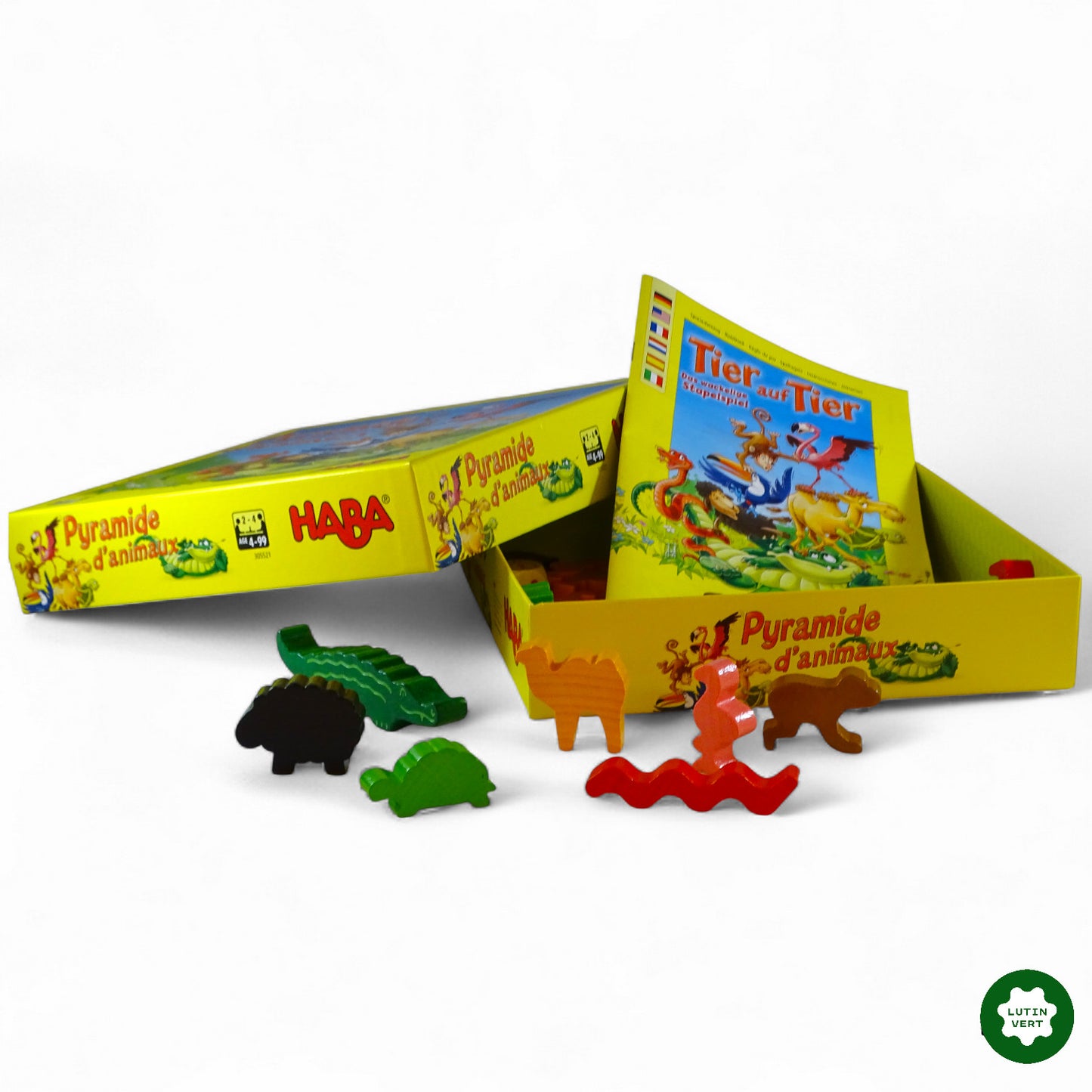 Pyramide animaux.  d'occasion HABA - Dès 4 ans | Ref 11557