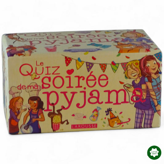 Le quiz de ma soirée pyjama.  d'occasion LAROUSSE - Dès 8 ans | Ref 11565