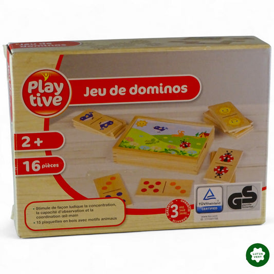 Jeu de dominos d'occasion PLAYTIVE  - Dès 2 ans | Ref 11556