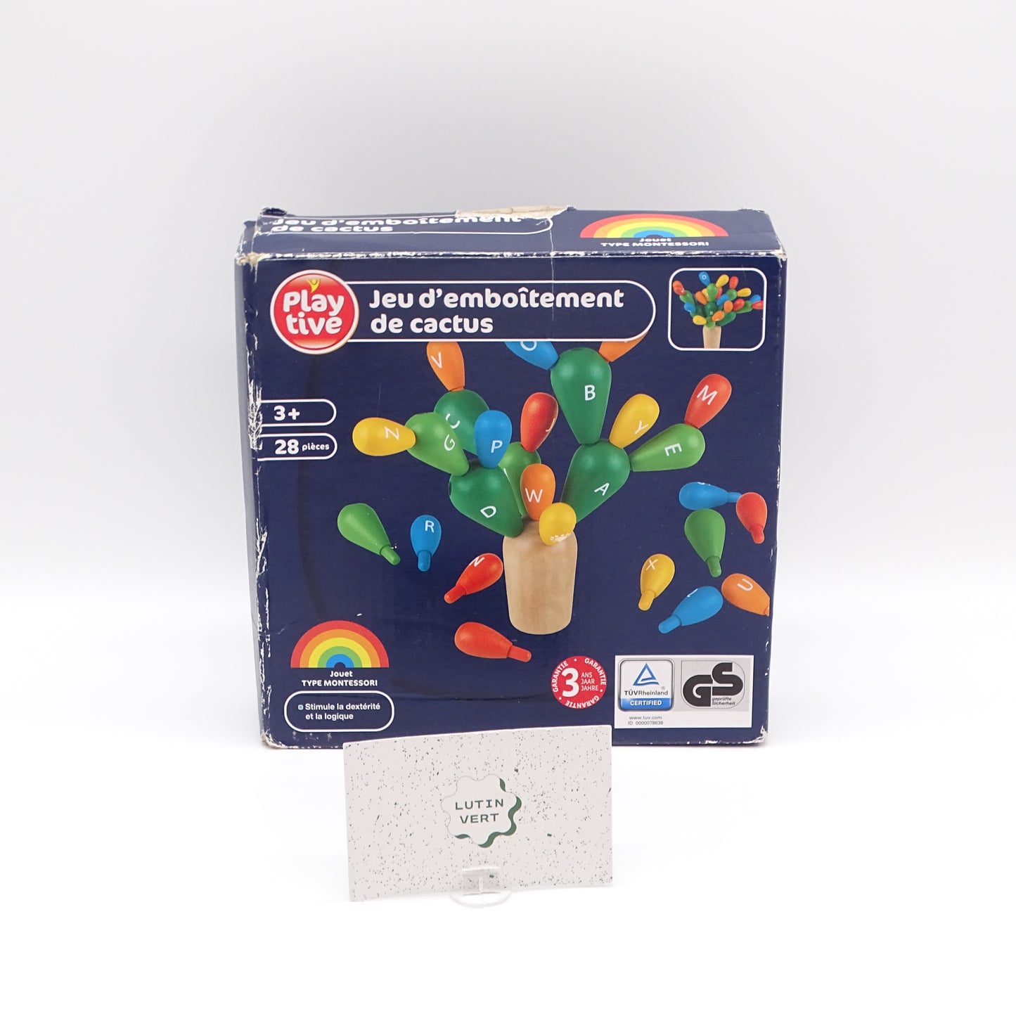 Jeu d’emboîtement de Cactus PLAYTIVE  - Dès 3 mois | Ref 15362