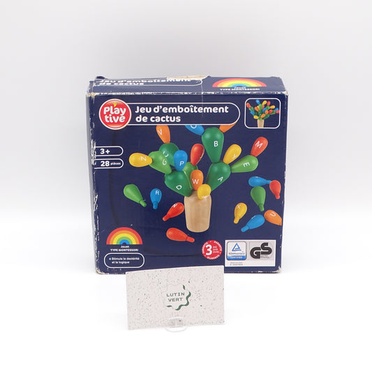 Jeu d’emboîtement de Cactus PLAYTIVE  - Dès 3 mois | Ref 15362