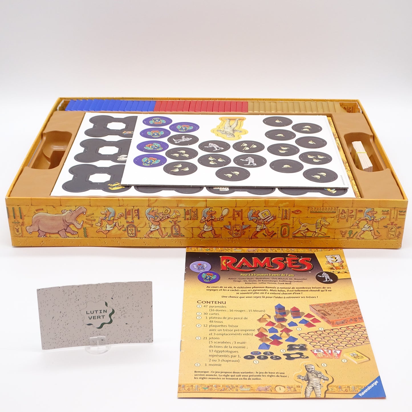 Ramsès, Le Pharaon Étourdi RAVENSBURGER - Dès 7 ans | Ref 15369