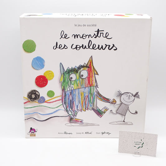 Le Monstre des Couleurs, le Jeu de société PURPLE BRAIN - Dès 3 ans | Ref 15367