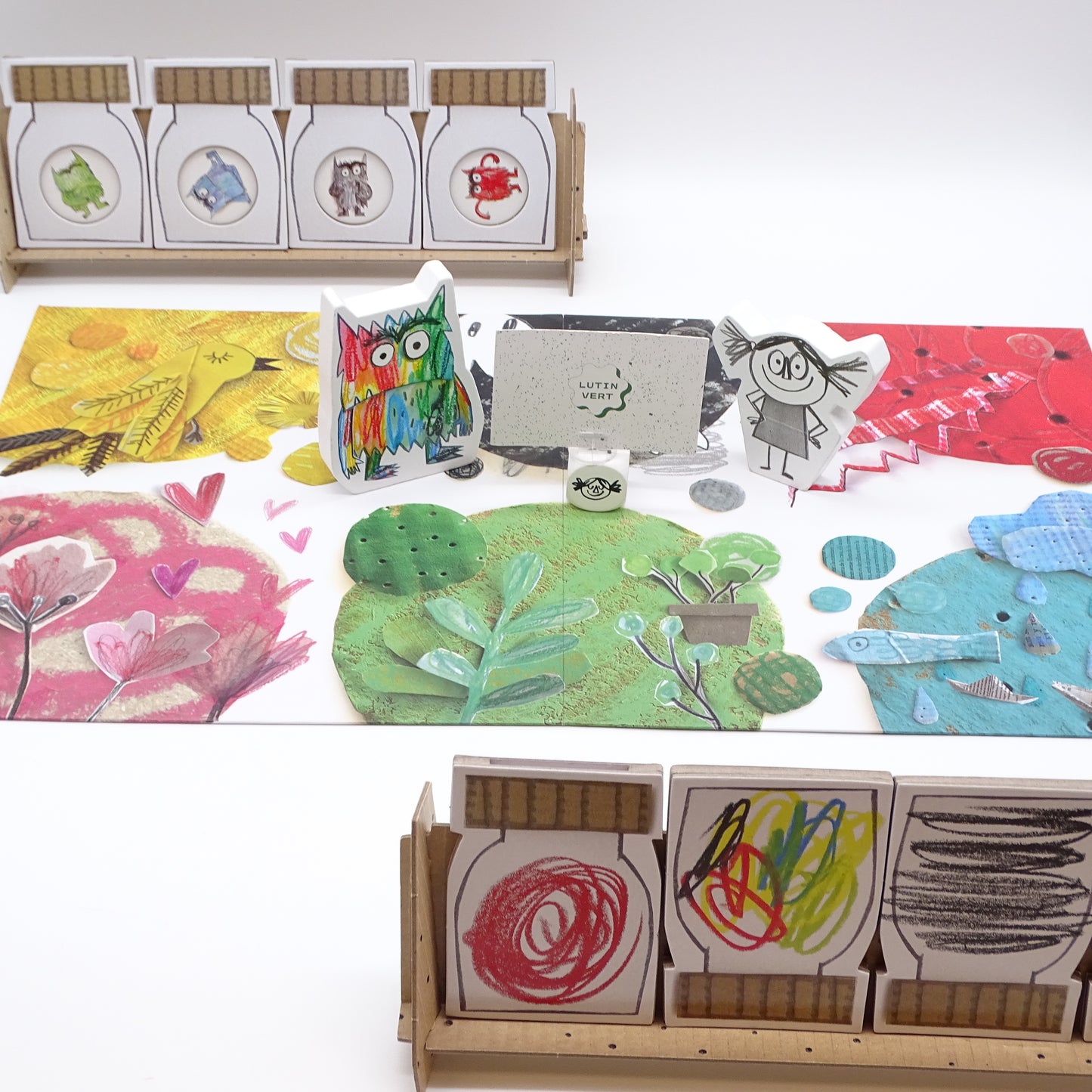 Le Monstre des Couleurs, le Jeu de société PURPLE BRAIN - Dès 3 ans | Ref 15367