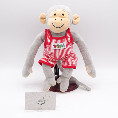 Peluche Chimpanzé Popi BAYARD - Dès 1 an | Ref 15375