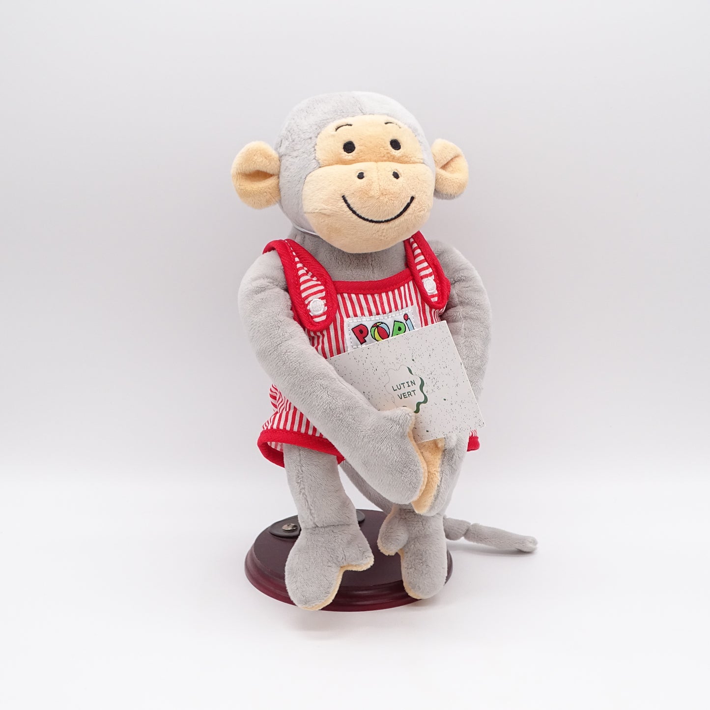 Peluche Chimpanzé Popi BAYARD - Dès 1 an | Ref 15375