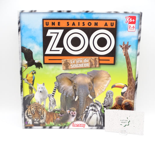 Une Saison Au Zoo, le jeu du soigneur LANSAY - Dès 6 ans |Ref 15388