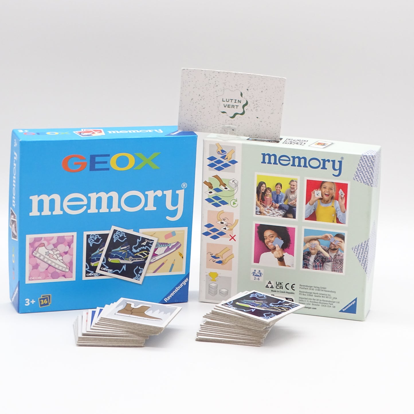 Memory GEOX  RAVENSBURGER - Dès 3 ans | Ref 15391