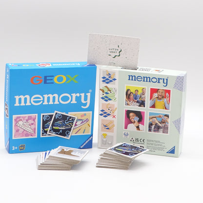 Memory GEOX  RAVENSBURGER - Dès 3 ans | Ref 15391