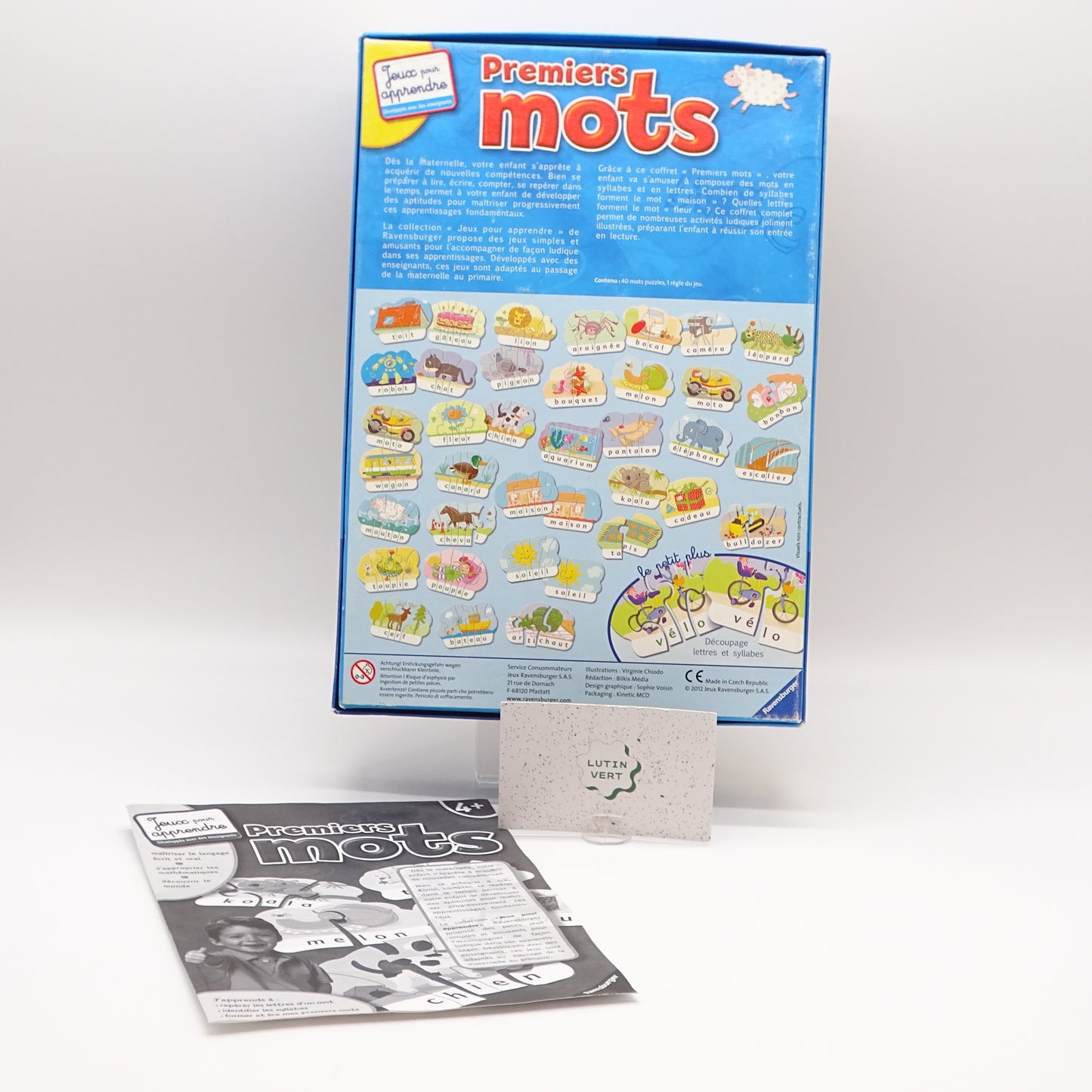 Premiers Mots  RAVENSBURGER - Dès 4 ans | Ref 15395