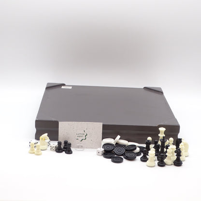 Dames, Echecs, Backgammon  RIK & ROK - Dès 6 ans | Ref 15397