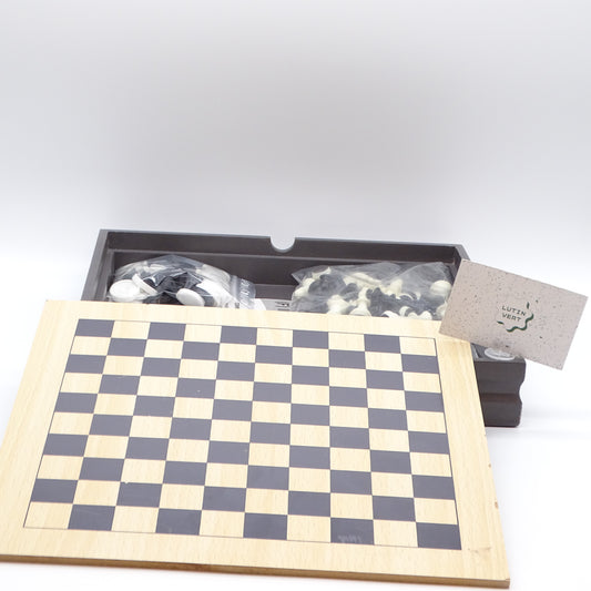 Dames, Echecs, Backgammon  RIK & ROK - Dès 6 ans | Ref 15397
