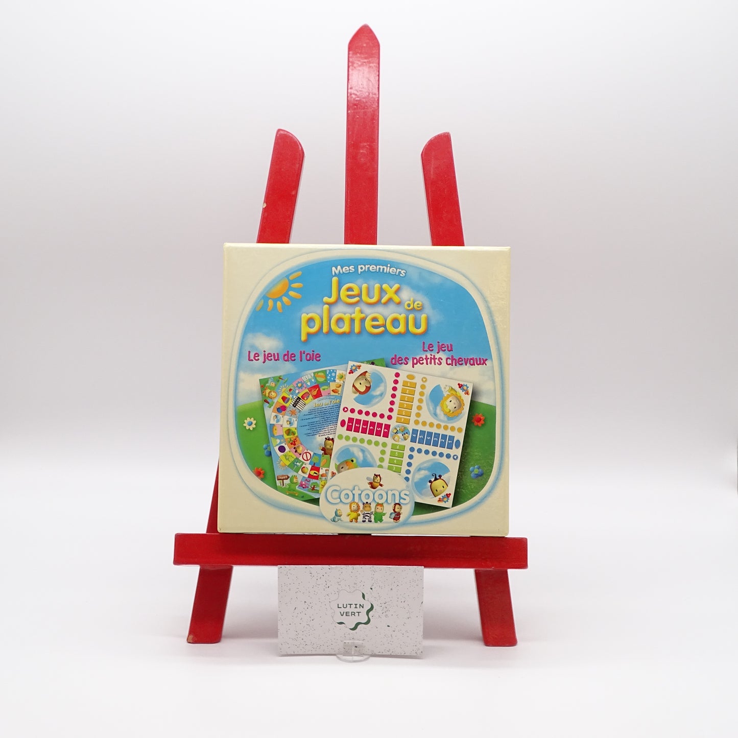 Mes Premiers Jeux de Plateau COTOONS - Dès 2 ans | Ref 15407