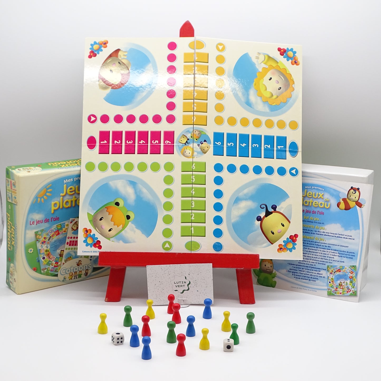 Mes Premiers Jeux de Plateau COTOONS - Dès 2 ans | Ref 15407