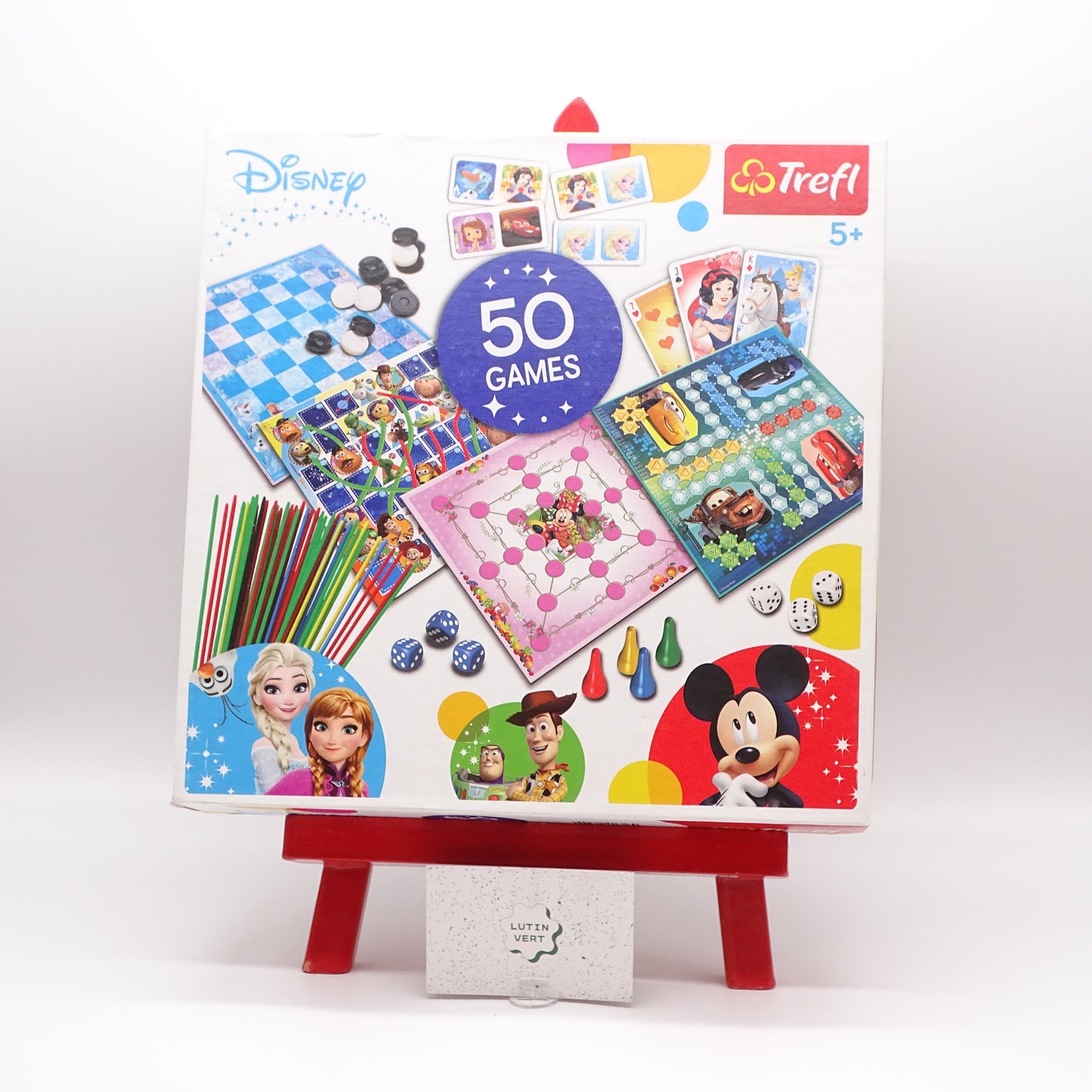50 Jeux Disney TREFL - Dès 5 ans | Ref 15408