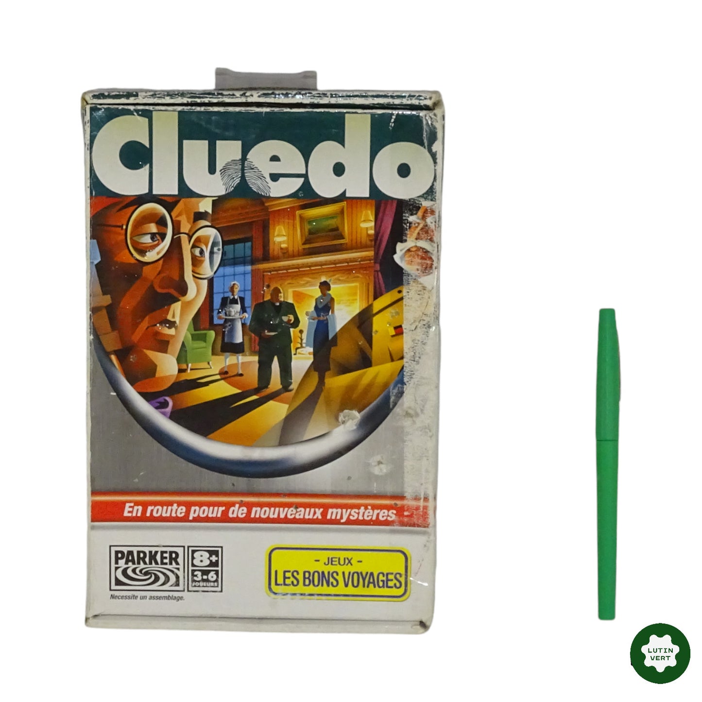 Cluedo de poche d'occasion HASBRO - Dès 8 ans | Ref 7091