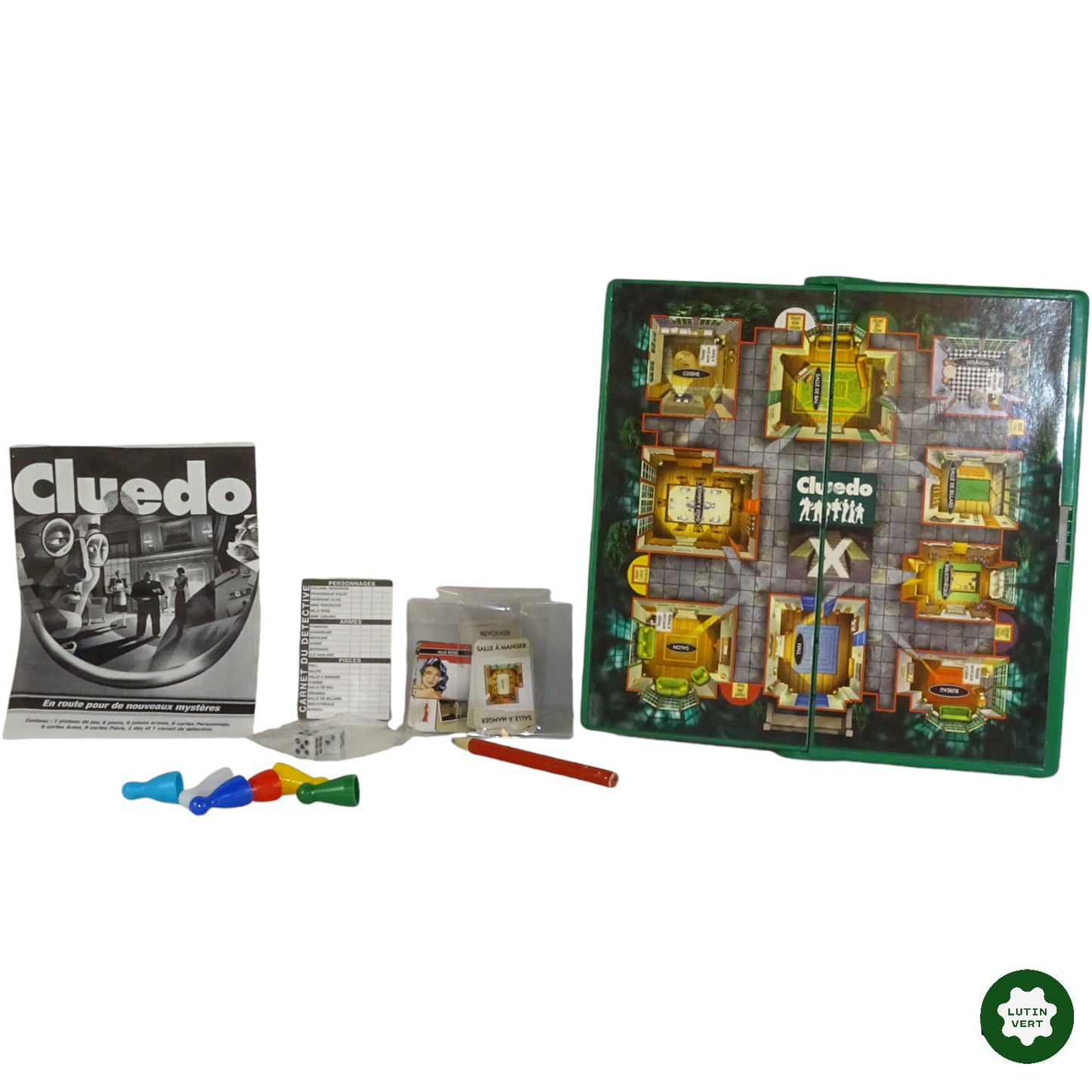 Cluedo de poche d'occasion HASBRO - Dès 8 ans | Ref 7091